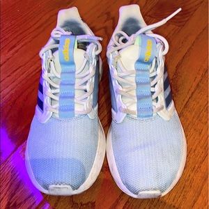 Blue Adidas Tennis Shoes